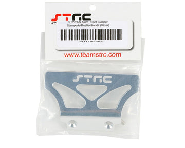 ST Racing Concepts ST2735S Oversized Front Bumper for Slash, Rustler, Stampede and Bandit (Silver)