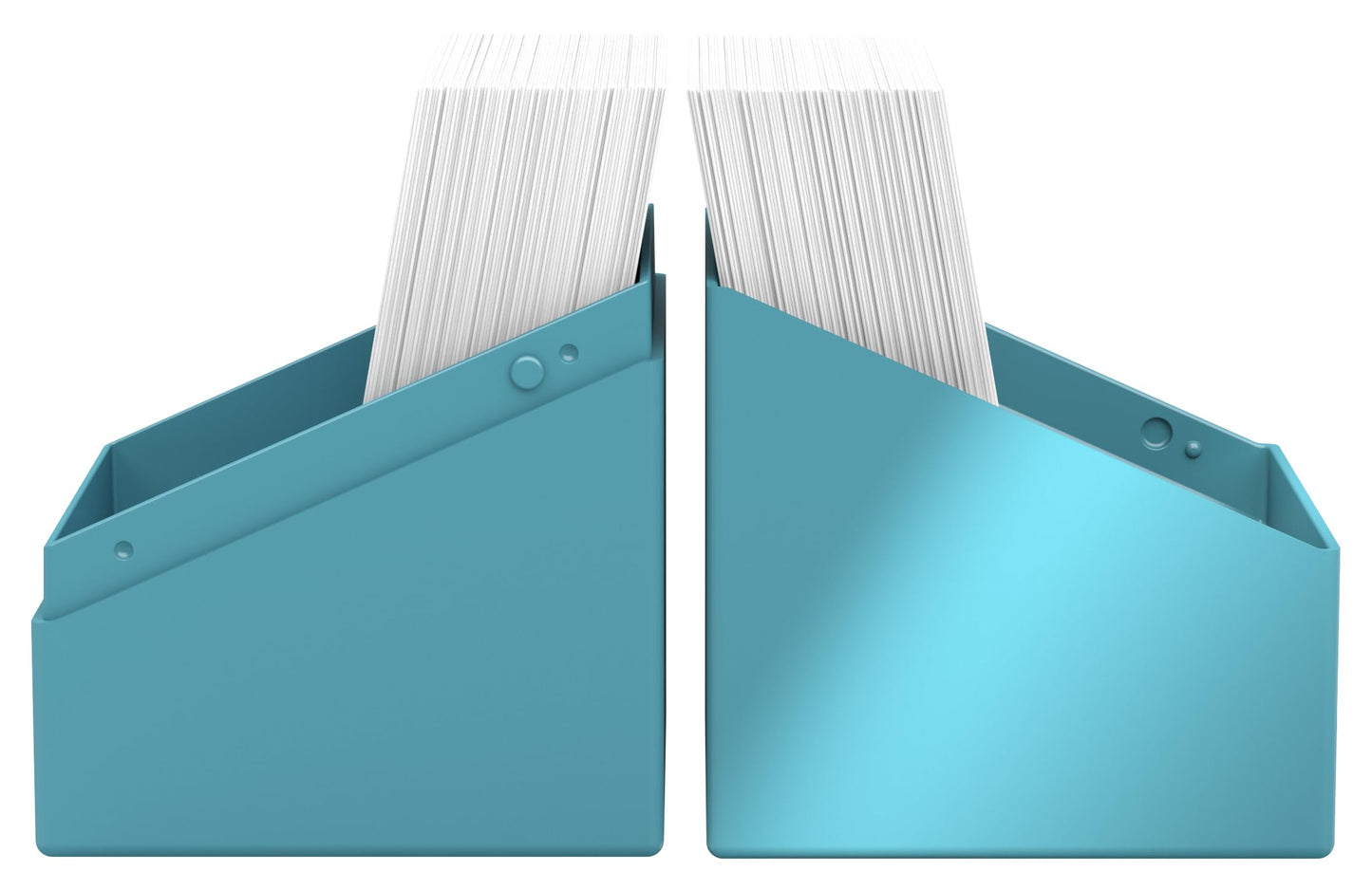 Ultimate Guard Boulder Solid 100+, Deck Case For 100 Double-Sleeved Tcg Cards, Turquoise, Secure & Durable Storage For Trading C