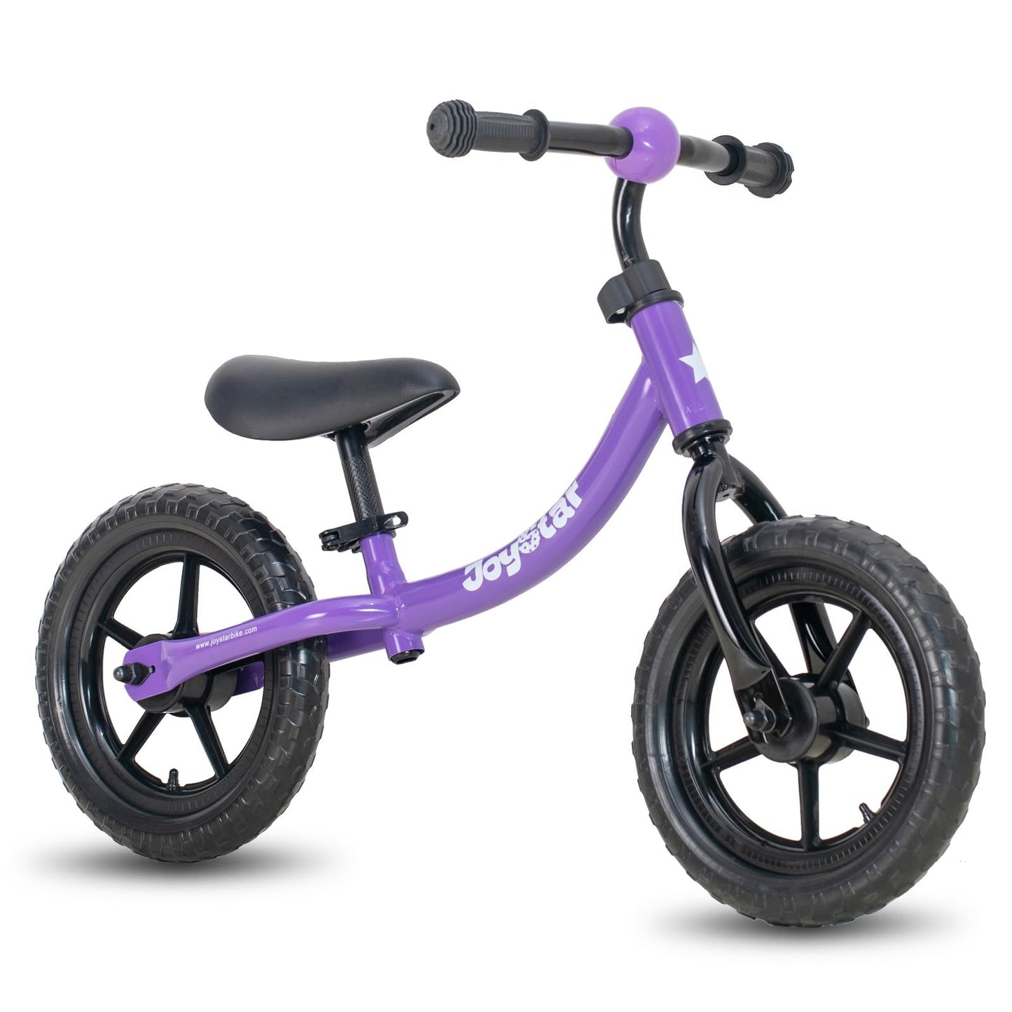 Joystar 12 Inch Balance Bike For 18Months, 2, 3, 4, And 5 Years Old Boys And Girls, Lightweight Push Bike With Adjustable Handlebar And Seat, Gift Bike For 2-5 Boys Girls