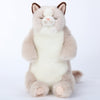 20'' Length Adorable Stuffed Animals Cat -Handmade Plush Soft Cat -Present Gift For Boys/Girls (Grey Ragdoll Cat)