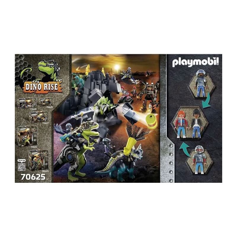 Playmobil Dino Rise Spinosaurus Power Set, Ages 5+, Multicolor, Model 70625, Plastic Construction
