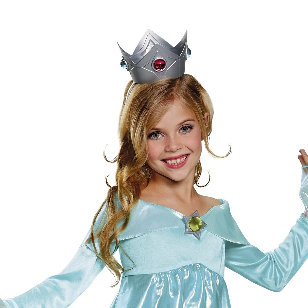 Disguise Costumes - Toys Division - Kids Deluxe Mario Bros Rosalina Costume - Large 10-12