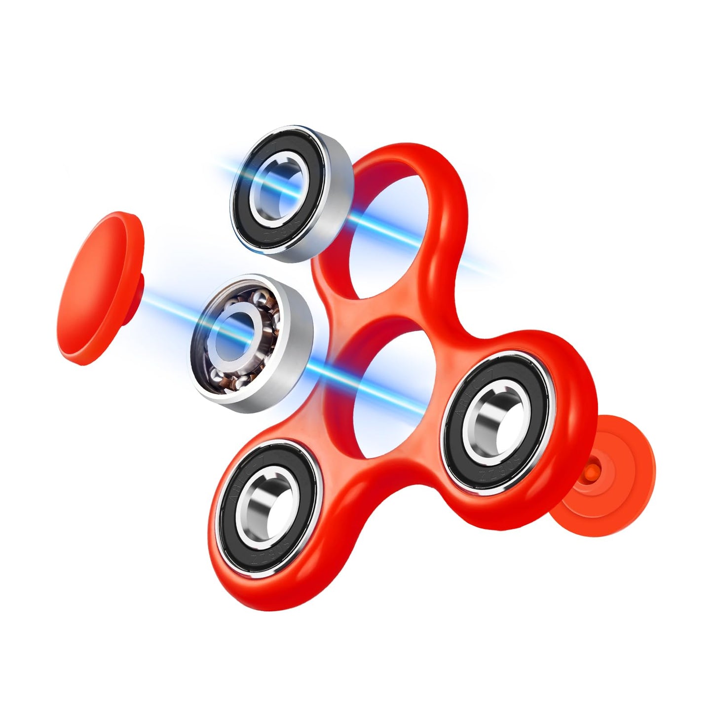 Scione Fidget Spinner Toy 1 Pack, Cool Fidget Spinners For Kids Adults, Sensory Fidgets Toys Anxiety Relief For Adhd Autism East