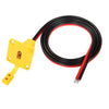 RIIEYOCA XT60 Adapter with Mount Panel Cable 12AWG XT60 Male Plug with Mount Panel to bare wire Power Cable for RC Lipo Battery