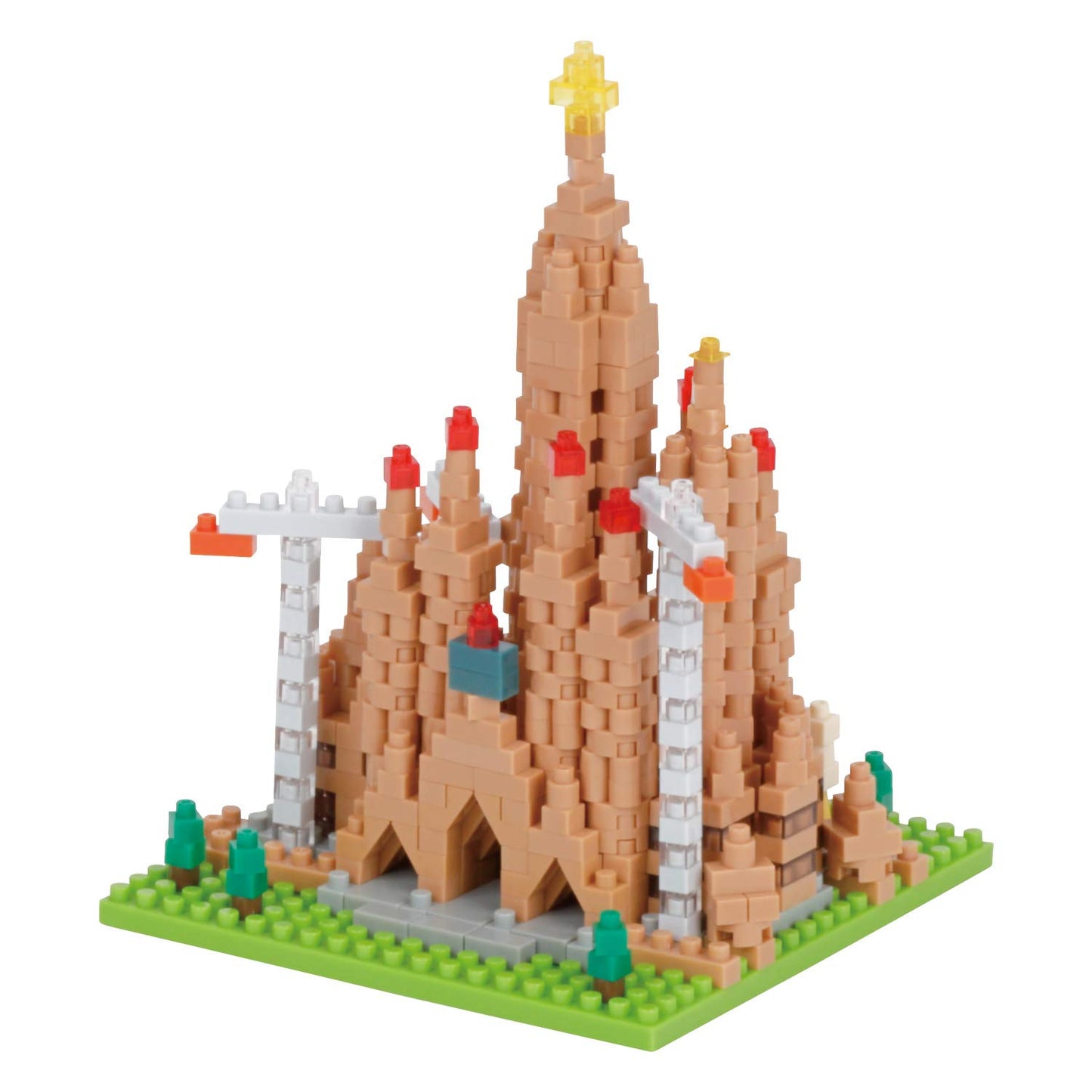 Nanoblock - World Famous Buildings -Sagrada Familia, Sight To See Series Building Kit