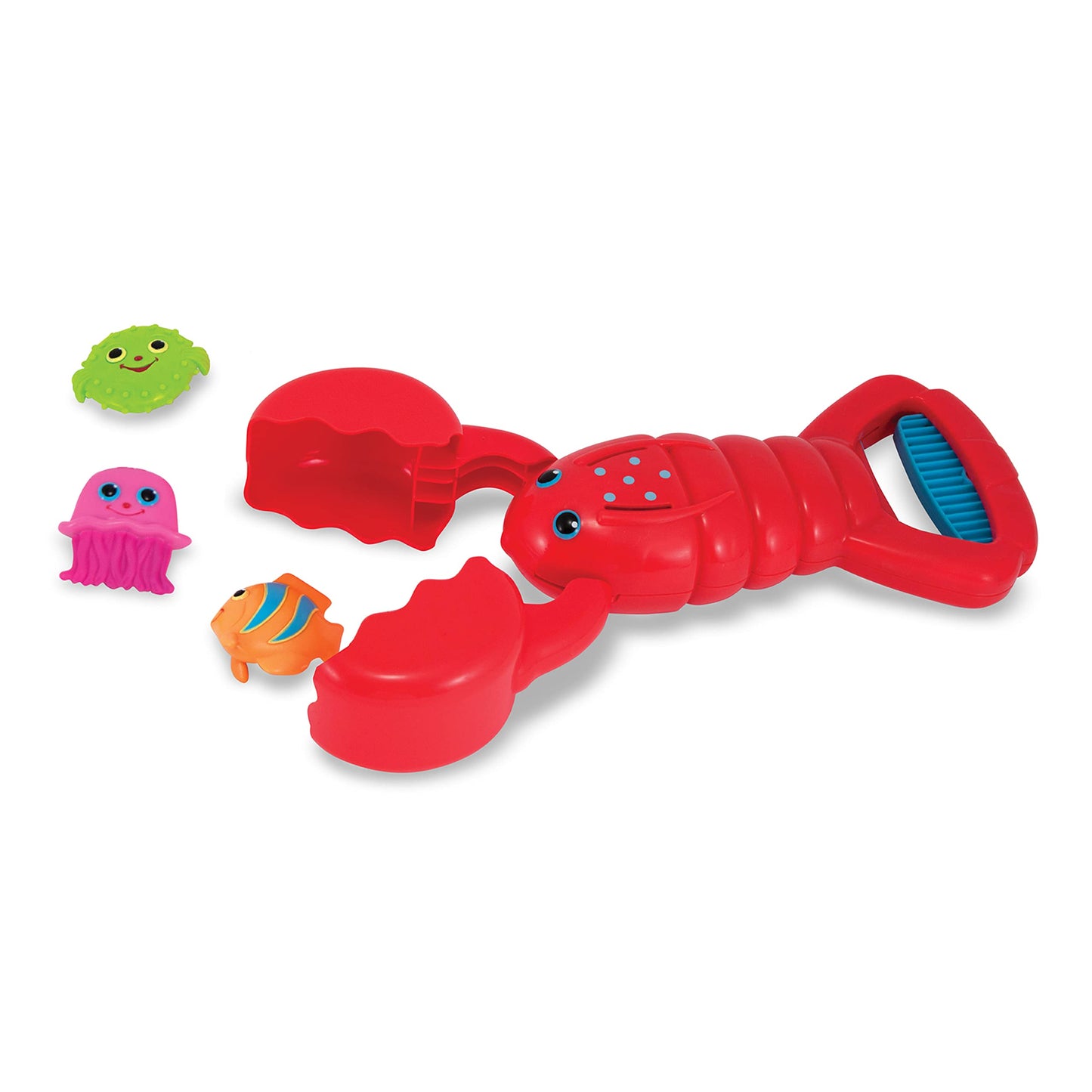 Melissa & Doug Sunny Patch Louie Lobster Claw Catcher - Grab-And-Squeeze Pool Toy For Ages 5+ Years