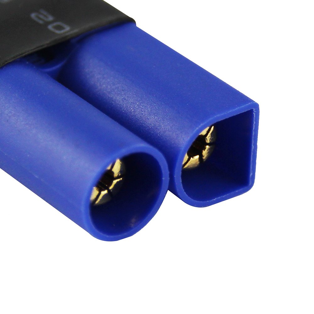 OliYin 3pcs Compatible with TR Female to EC5 Male Adapter Brushless for SCT LiPo Slash(Pack of 3)