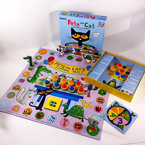 Briarpatch Pete The Cat The Missing Cupcakes Game, Fans Of Pete The Cat Books, Ages 3+