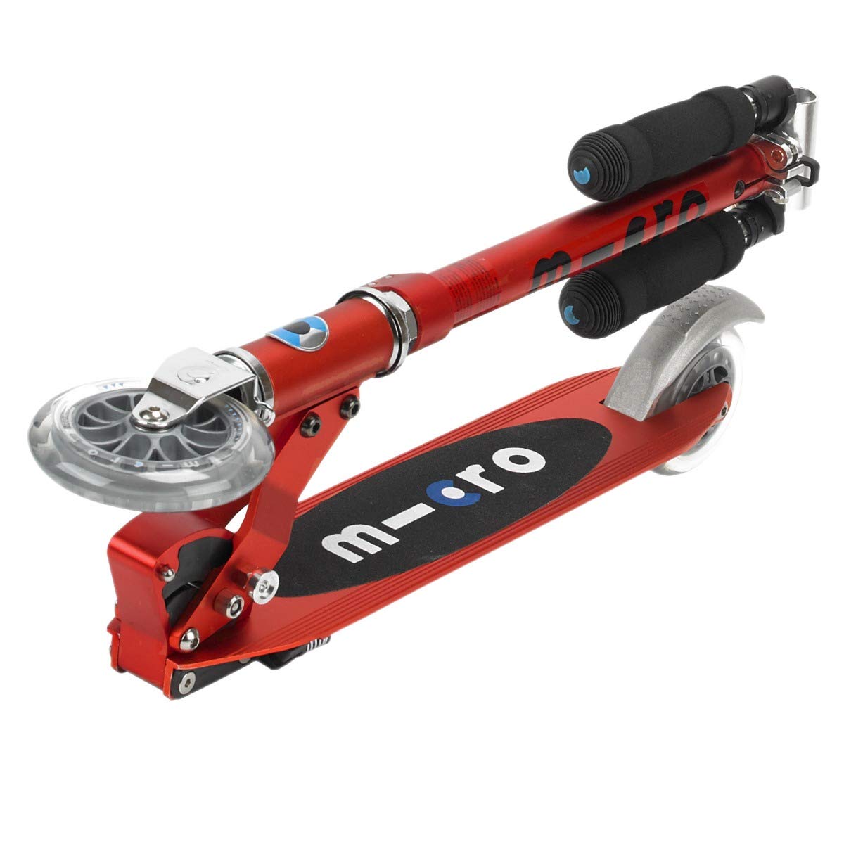 Micro Kickboard - Sprite - Two Wheeled, Fold-To-Carry Swiss-Designed Micro Scooter For Kids & Teens With Compact & Lightweight D