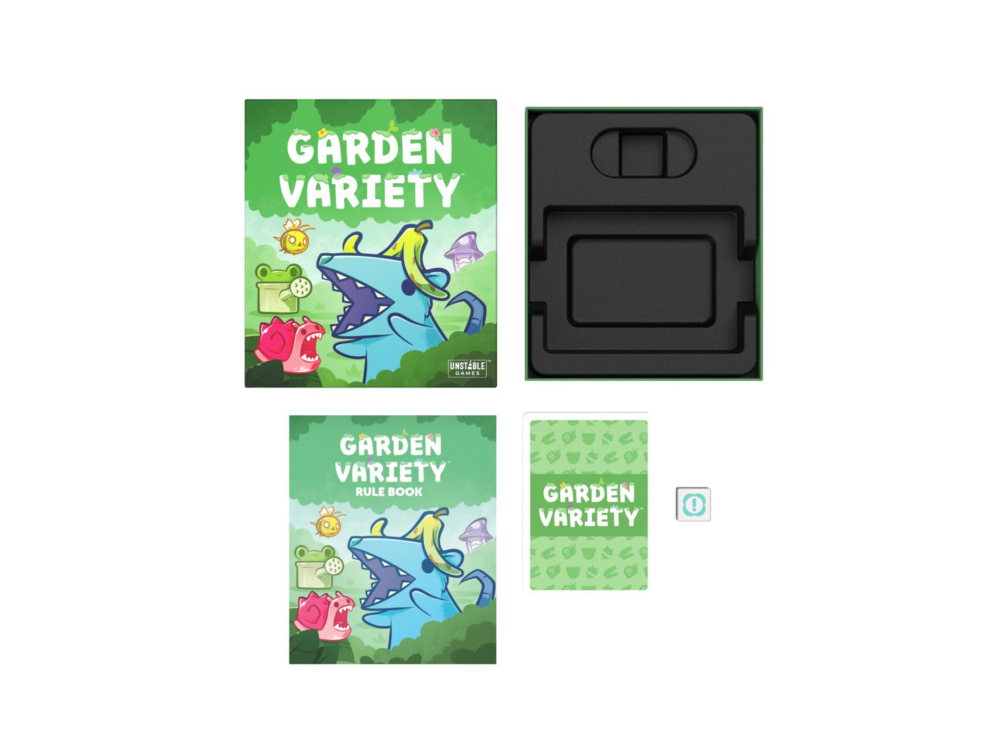 Unstable Games - Garden Variety Base Game - A Quirky, Easy To Learn Card Game For Kids, Teens, Adults - 2-5 Players, Ages 7+
