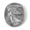 Earth Therapy Guardian Pocket Angel Coin With Serenity Prayer Card - Token Charm For Wallet Or Car - Sourced