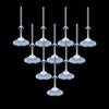 Apohalo 10Pcs Doll Stands Action Figure Stand, Doll Stand Display Holder, Ideal Doll Display Stand Support With Adjustable Waist