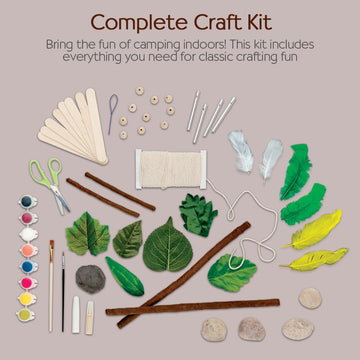Creativity For Kids Camp Crafts - Create 12 Classic Arts And Craft Projects