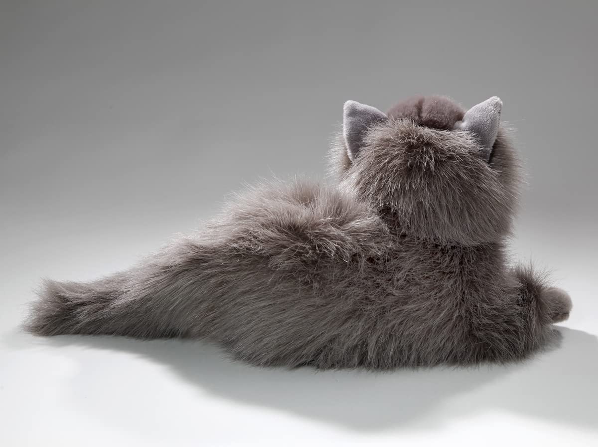Cat, Persian Gray, 12 Inches, 30Cm, Plush Toy, Soft Toy, Stuffed Animal 3433