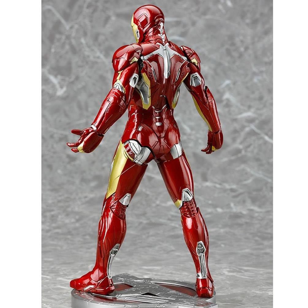 Kotobukiya Iron Man Mark 45 ArtFX Statue - Multicolor, Iron Material, Model OCT152485