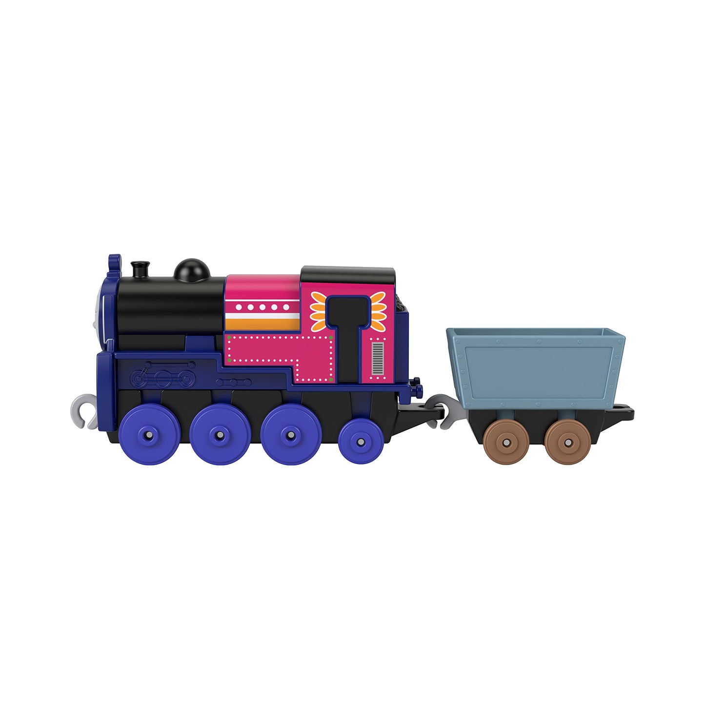 Thomas The Tank Engine Ashima Metal Push Locomotive Die-Cast Train With Crystal Loading And Railway Play Accessories For Kids Toy 3+ Years Hnn20