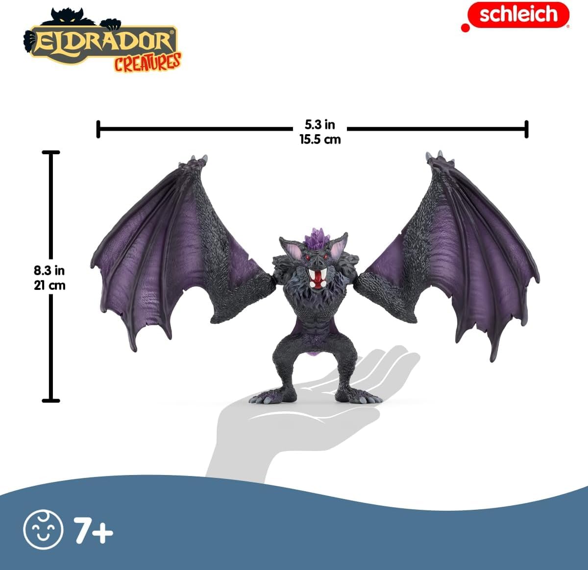 Schleich Eldrador Creatures New 2024 Shadow Bat Action Figure Toy