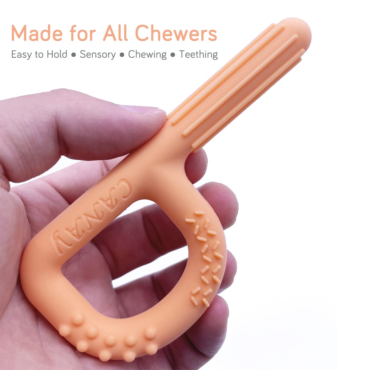 Xtra Tough Hand-Held Sensory Chew Toys For Autistic Children(3 Pack), Chew Sticks Fo Kids, Alt. To Chew Necklaces For Sensory Ki