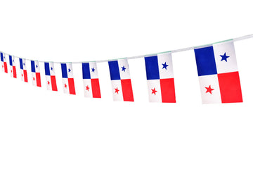 Panama Flag Panamanian Flag,100Feet/76Pcs National Country World Pennant Flags Banner,Party Decorations Supplies For,Bar,Indoor