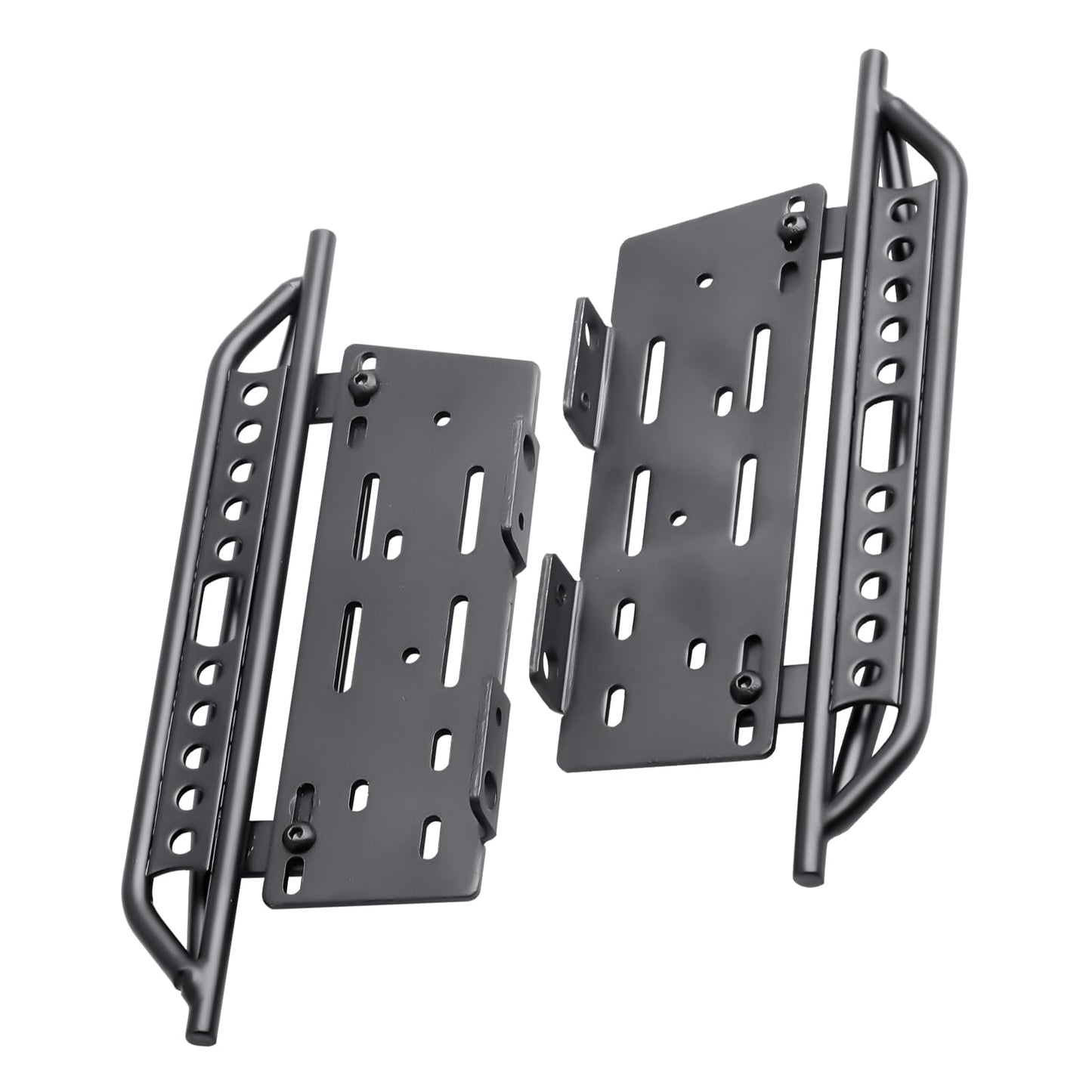 CrazyHobby 2Pcs RC Side Sliders Metal Side Plates Pedal for 1/10 Axial SCX10 II Jeep Cherokee Rock Crawler