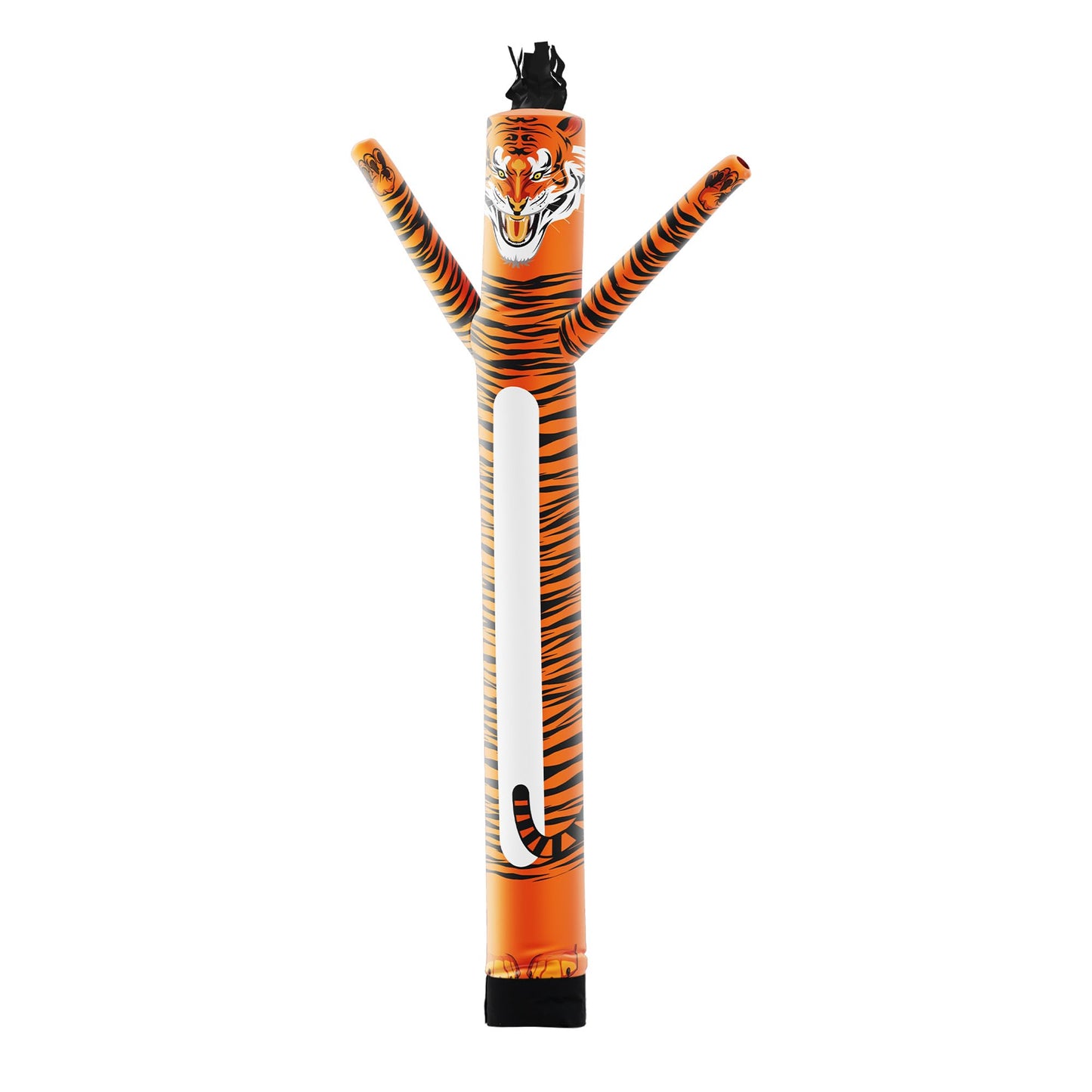 LookOurWay Air Dancers Inflatable Tube Man Attachment - 10 Feet Tall Wacky Waving Inflatable Dancing Tube Guy for Business Promotion - Blower Not Included - Mascot Character Animal Themed - Tiger