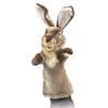 Folkmanis Rabbit Stage Puppet - Plush, Brown, One Size, Model 2800