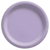Lavender Round Paper Plates - 10' (20 Pc) - Perfect For Parties, Picnics, & Everyday Meals