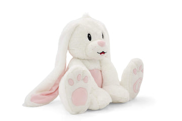 Plushible Bridging Miles With Smiles Adorable Plushie - Cute Stuffed Animal For Kids (18'' Bunny)