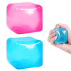 2Pack Stress Cube Squishy Stress Balls For Adults Kids Sensory Fidget Toy For Your Best Mellow And Chill -Ice Cubes-Square Shape
