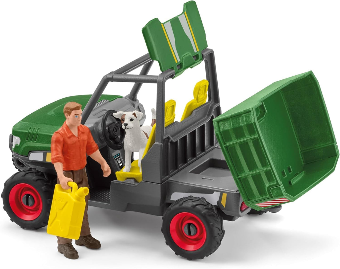 Schleich Working in The Forest Figurine - Standard Size, Multi Color, PVC, Model 42659-23