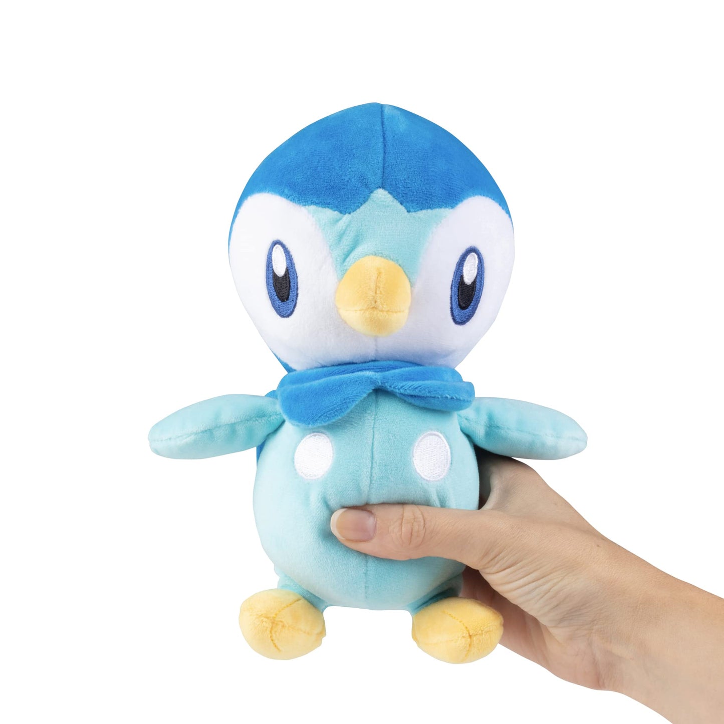 Pok?mon 8 Piplup Plush - Officially Licensed - Quality & Soft Stuffed Animal Toy - Diamond & Pearl Starter - Great Gift for Kids Boys Girls & Fans of Pokemon