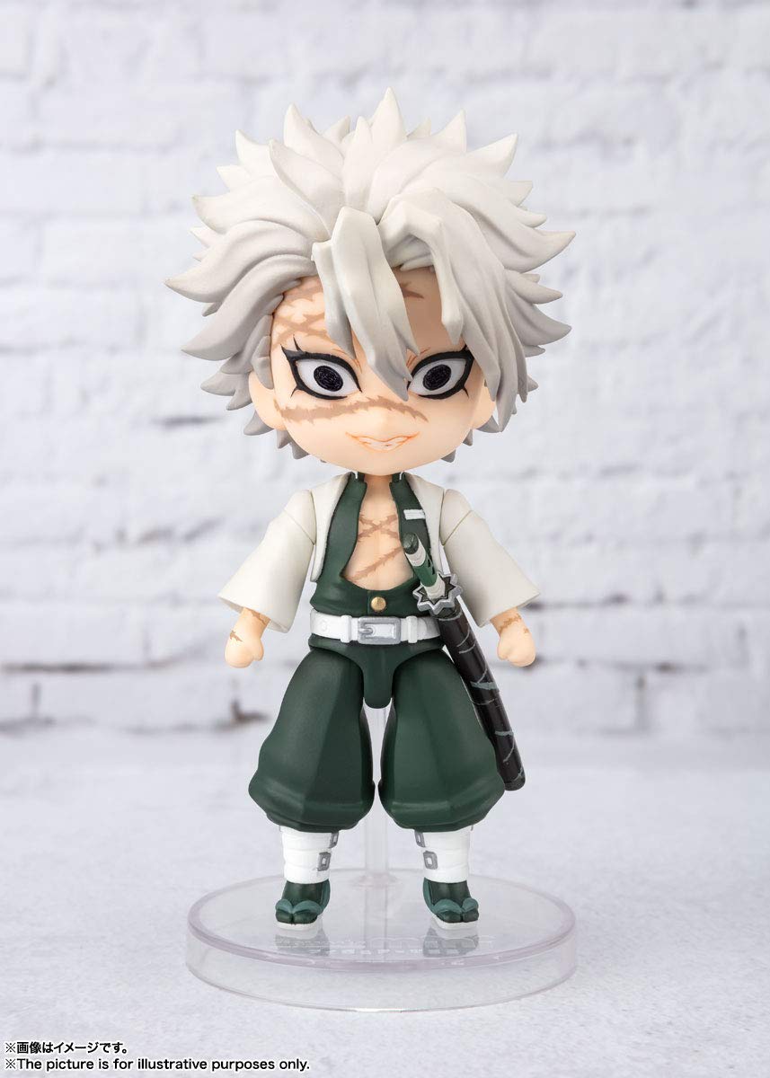 Tamashii Nations - Demon Slayer: Kimetsu No Yaiba - Shinasugawa Sanemi, Bandai Spirits Figuarts Mini Action Figure