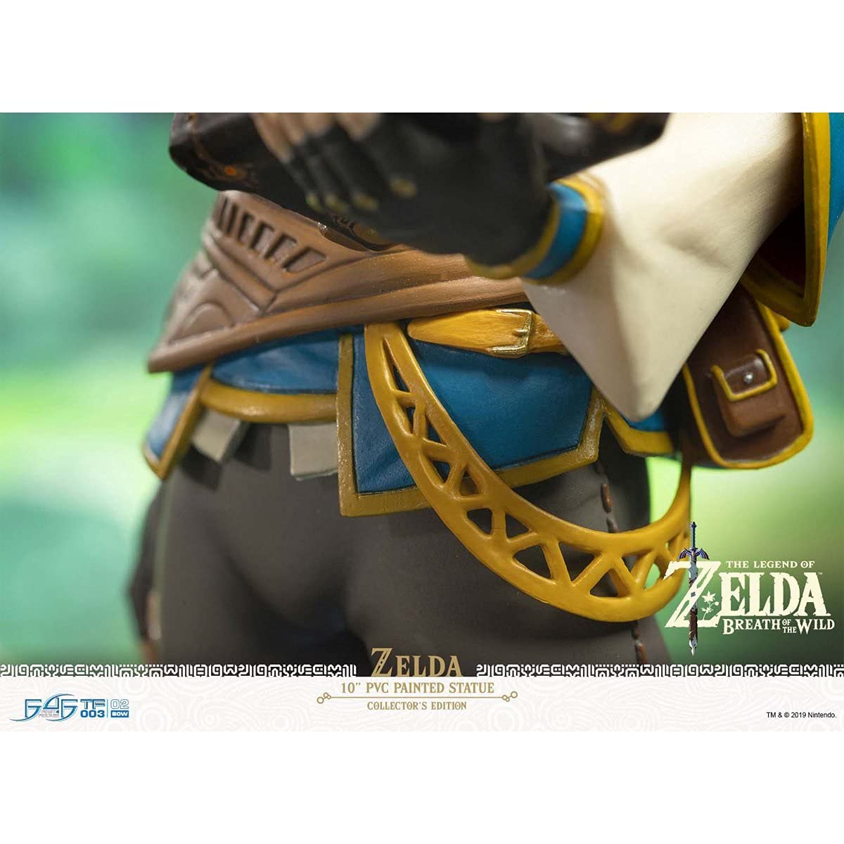 F4F The Legend Of Zelda: Breath Of The Wild - Zelda Pvc Statue - Collectors Edition W/Led Base