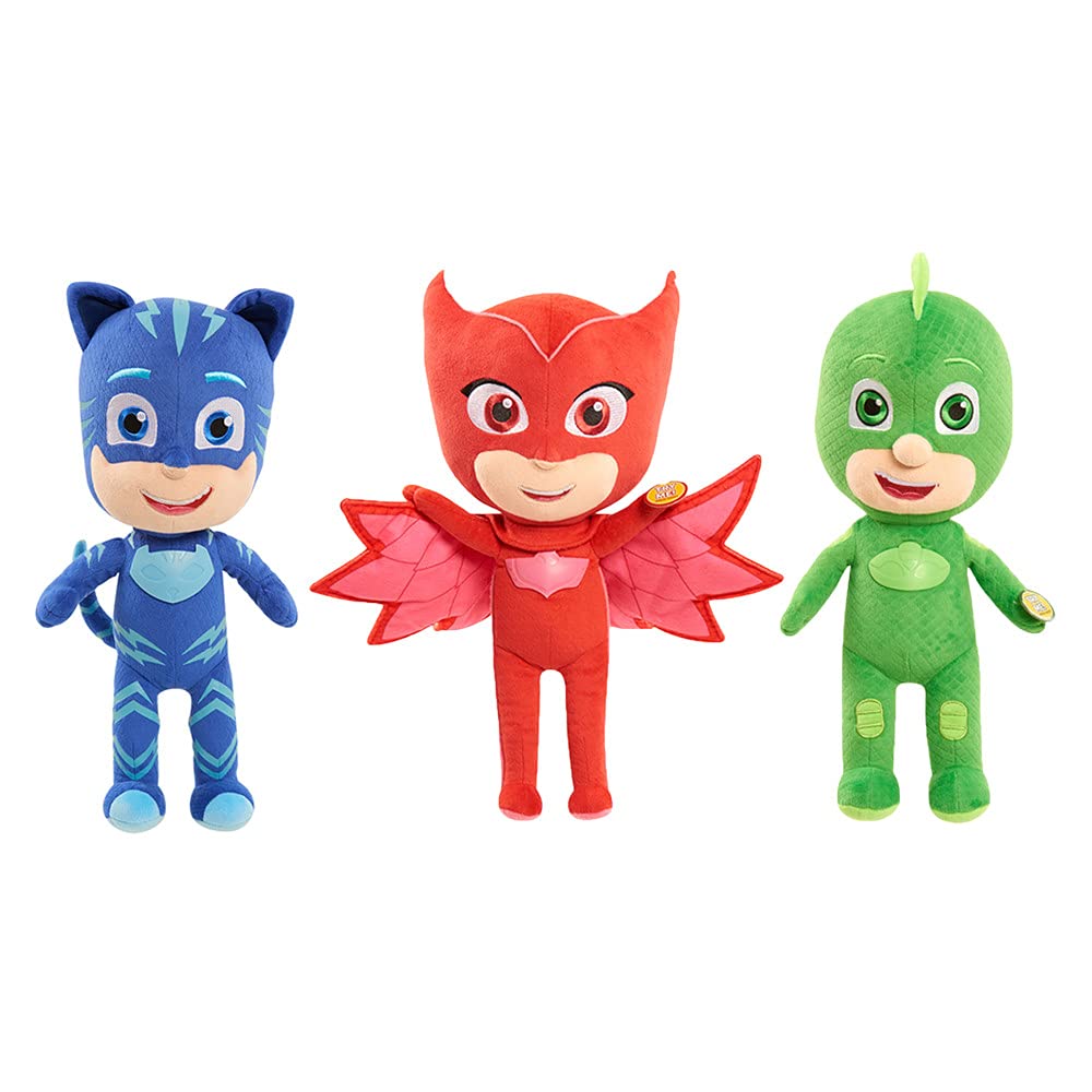 PJ Masks Catboy Plush Toy, 14-Inch Blue Fabric Doll, Model 24616, Kids Toys for Ages 3 Up by Just Play
