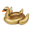SWIMLINE ORIGINAL 90701 Inflatable Golden Goose Pool Float Floatie Ride-On Lounge W/ Stable Legs Wings Large Rideable Blow Up Summer Beach Swimming Party Lounge Big Raft Tube Decoration Toy Kids mature-themed
