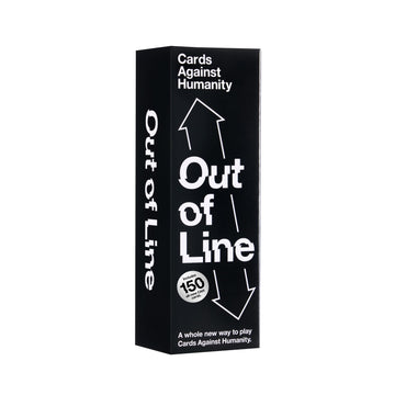 Cards Against Humanity: Out Of Line  A Whole New Way To Play + 150 All-New Cards  Newest Expansion For 2024