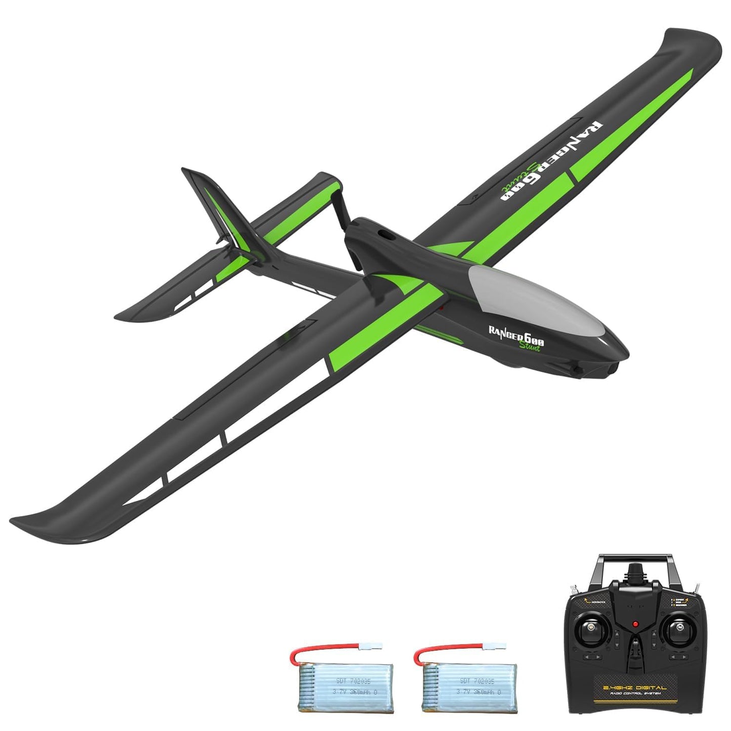 Volantexrc Rc Plane, 4Ch Remote Control Glider Airplane Rtf With 6-Axis Gyro, 3 Modes & Aerobatics Easy To Fly, 2.4Ghz Radio Con