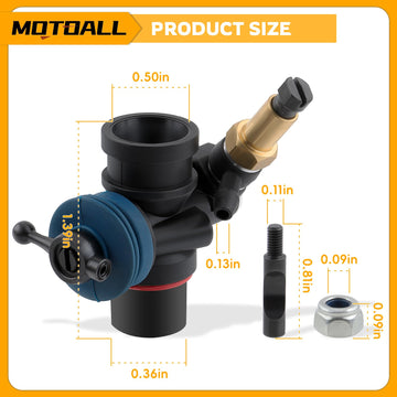 MOTOALL 2.5 3.3 Engine Carburetor Carb Replace for T-maxx Slayer Revo Jato