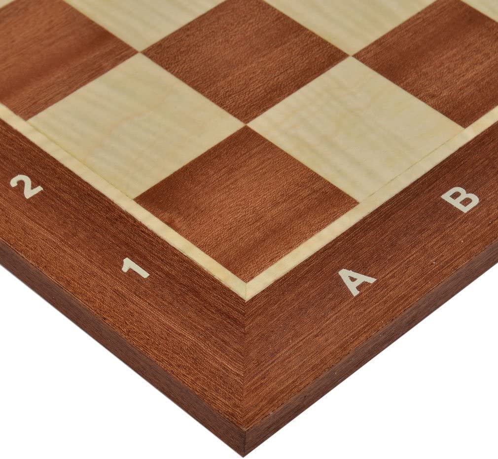 Professional Tournament Wooden Chess Boards, No. 4, 5 And 6-1,75', 2' And 2,25' - Inlay (1.75, Notation)