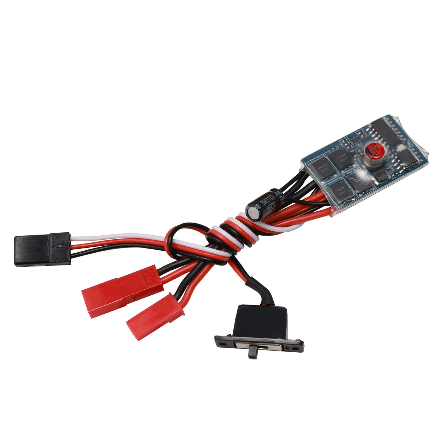 SD Racing Parts RC 20A Brushed ESC Motor Speed Controller Switchable Brake for RC Car Boat Tank