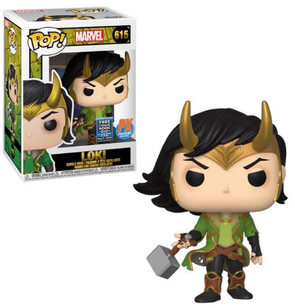 Pop! Marvel Loki (Free Comic Book Day 2020 Version) Vinyl Figure