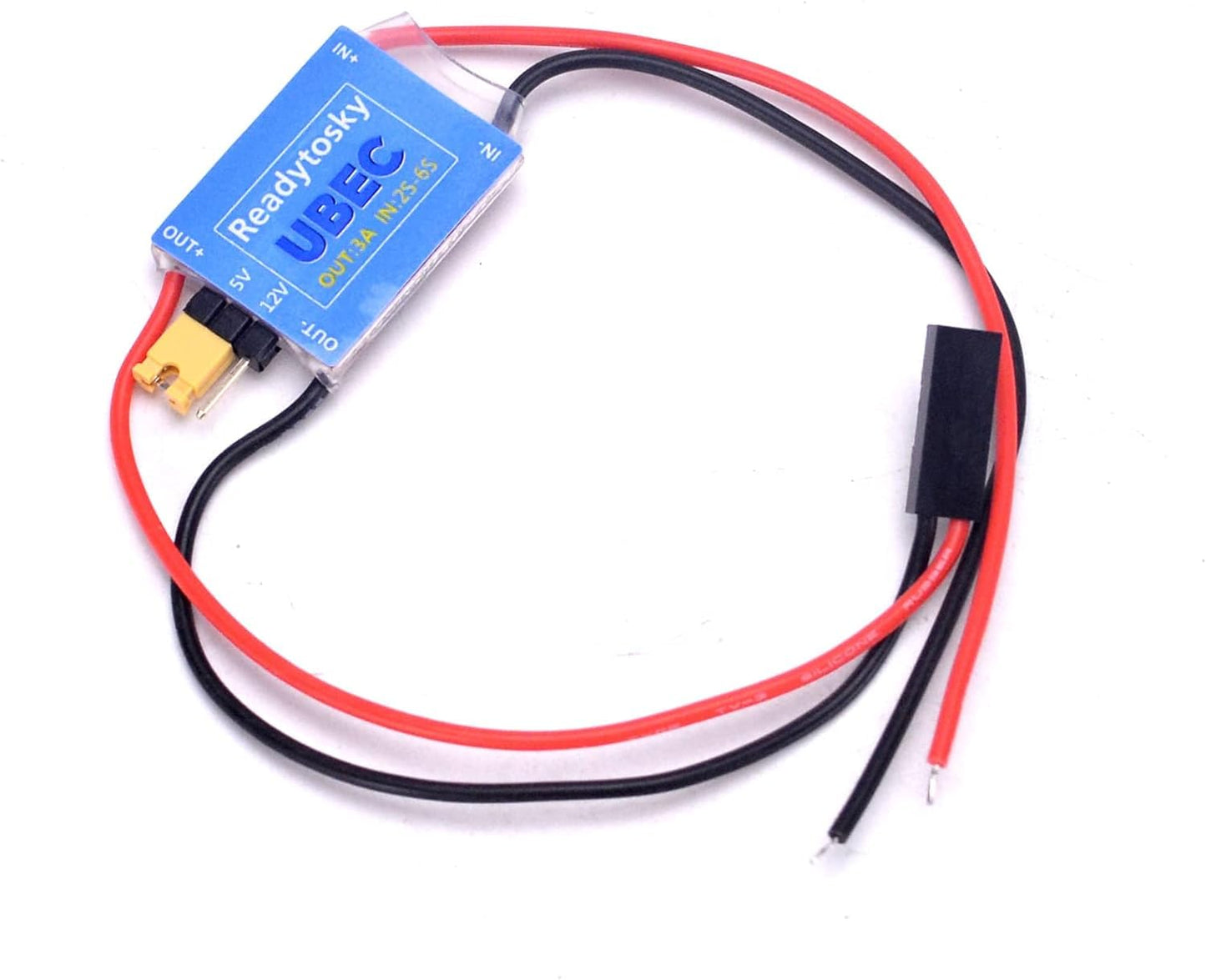 Readytosky 5V and 12V UBEC 3A Output 2-6S LiPo DC-DC Voltage Converter Step Down Module