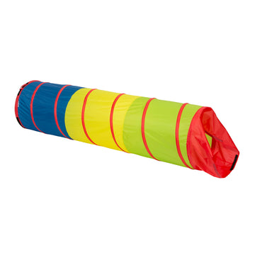 Pacific Play Tents 20560 Primary Colors 6' Play Tunnel 72'' X 19'' X 19''