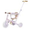 Newyoo Lume Tr008 Tricycle For Toddlers 1-3, 5-In-1 Push Bike With Parent Handle & Safety Guard, Convertible Balance Bike, Ideal