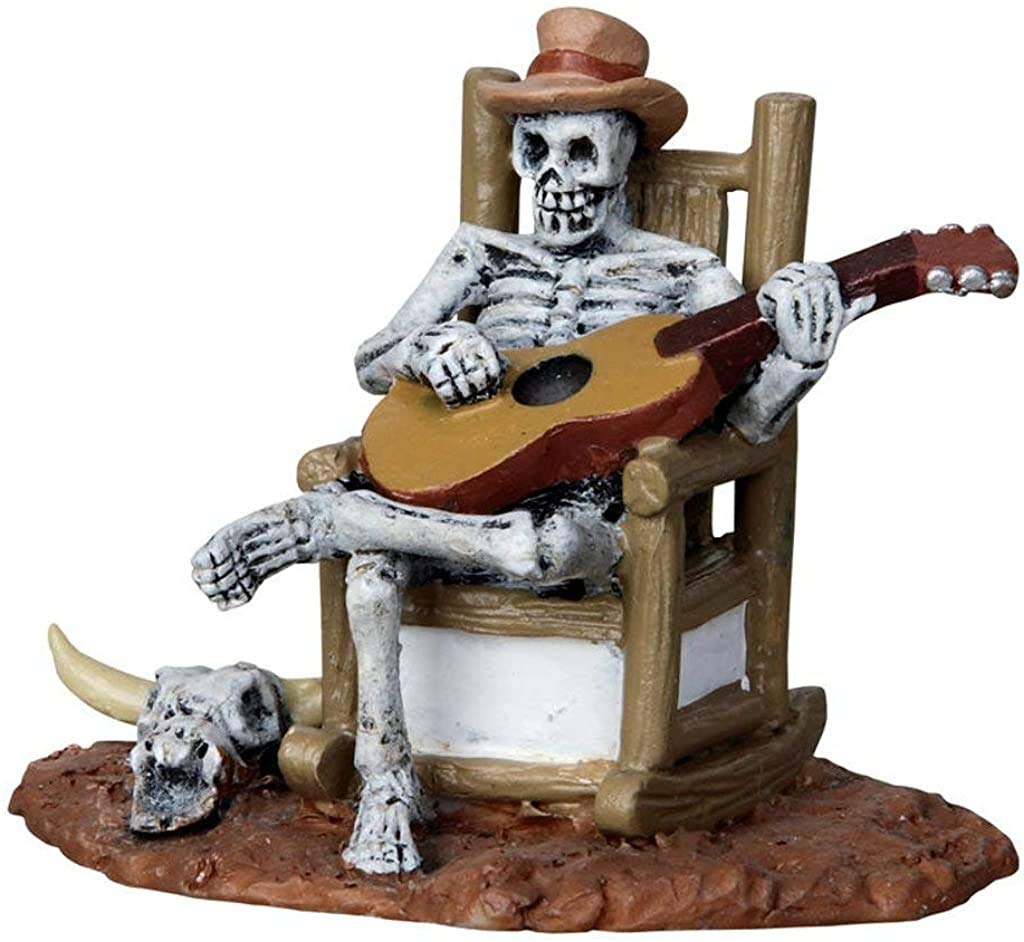 Lemax Spooky Town Rocking Chair Skeleton # 22003