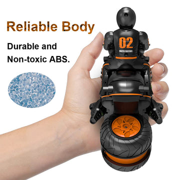 Sinovan RC Motorcycle Remote Control Motorcycles,High Speed Rc Car Remote Control Car,2.4Ghz 360 Rotating Drift Stunt Car Motorb