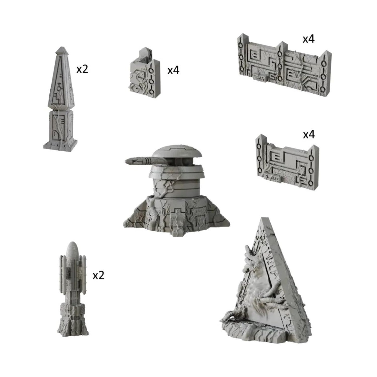 Mantic Games. Terrain Crate Sci-Fi Terrain Xenos Stronghold. Mgtc232