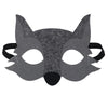 Jtnohx Felt Animal Masks, 10 Pcs Halloween Mask, Animal Costume For Birthday Party Supplies (Wolf Mask)