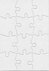 24 Blank Jigsaw Puzzles - 5.5 X 8 Inch, 12 Pieces Each - Hygloss Dyi Party Invites, Perfect For Decorating, Kids' Activities, Ar