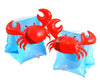 Ccinee Inflatable Arm Bands Crabby Swimming Arm Floats Sleeves Water Wings For Kids Swimming Learners